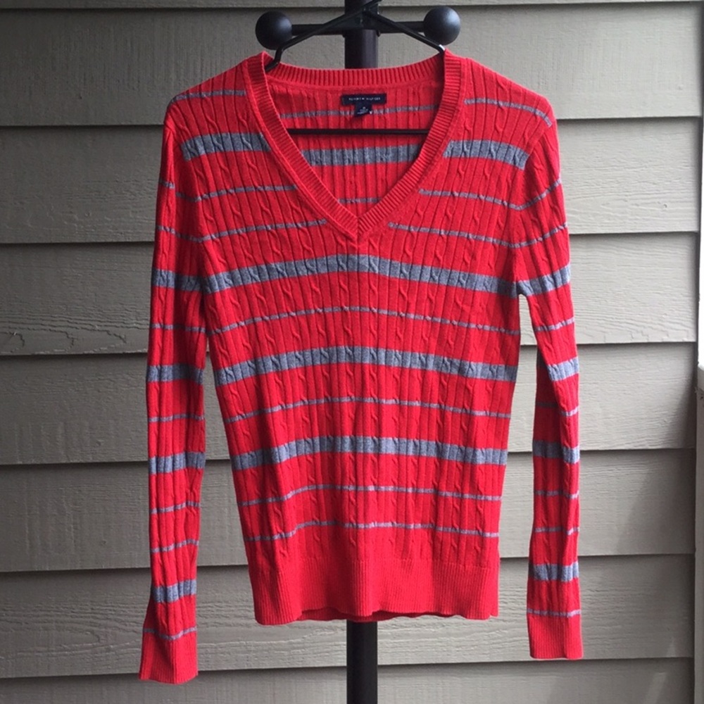 Tommy Hilfiger V Neck Sweater